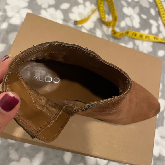 Aldo- Block heel ankle booties - Picture 7 of 16